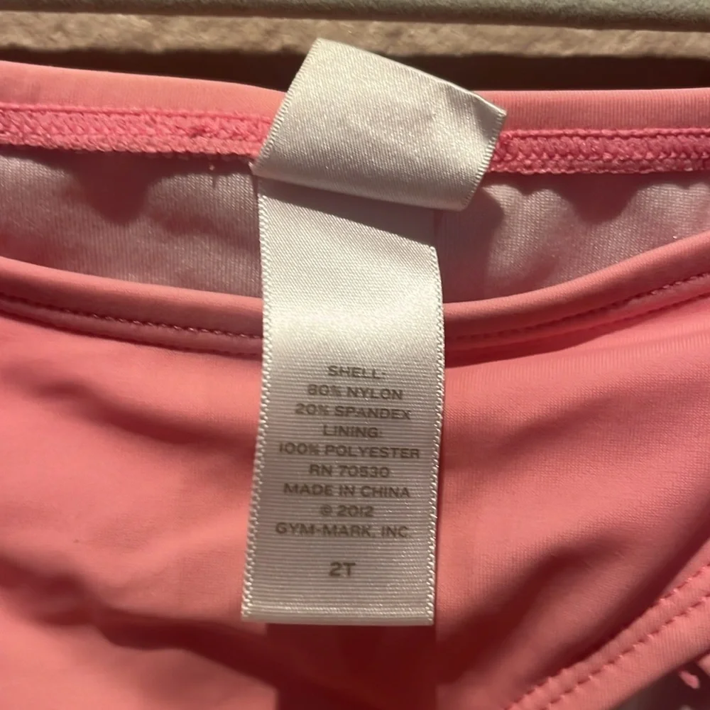 Janie and Jack Girl’s Pink Bikini Swim Bottoms Size 2T